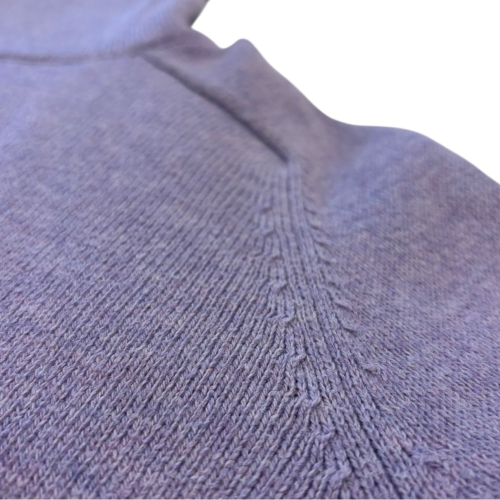 Lands End Wool Blend Sweater Womens S 6-8 Regular Fit Turtleneck Pullover - Picture 4 of 6